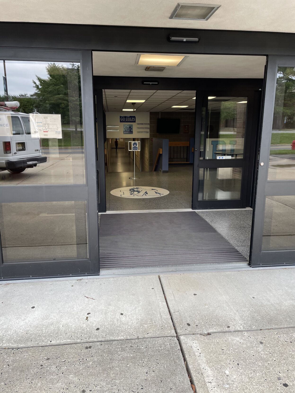 Physical Education Center Entrance